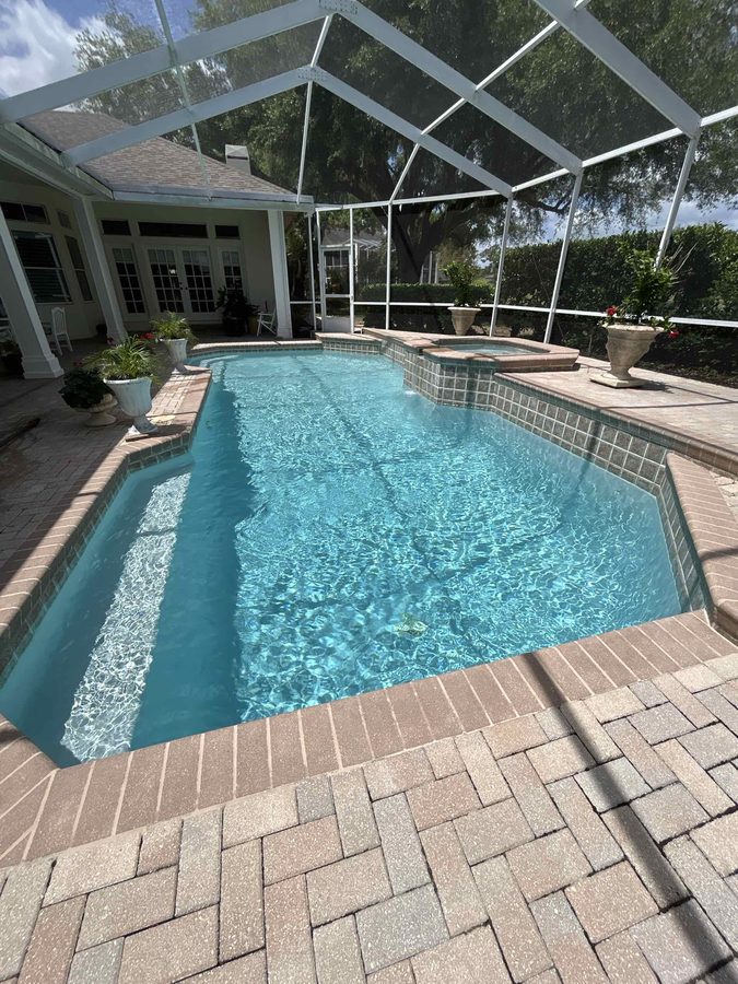 Pool cleaning service